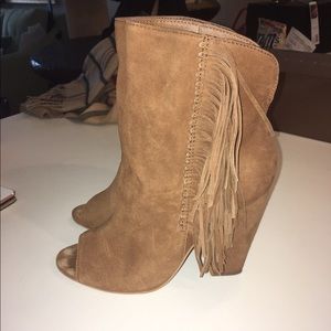 Dolce Vita Fringe suede boots